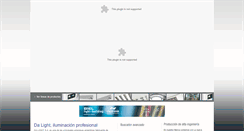 Desktop Screenshot of metaluz.com.ar
